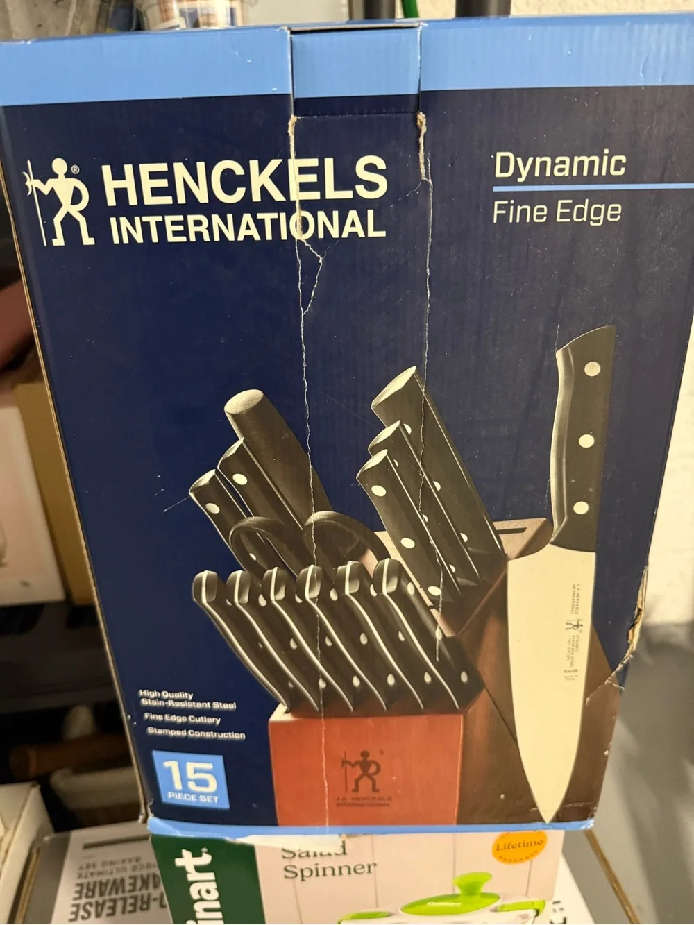 Brand New in Box Henckels 15-Piece Knife Block Set